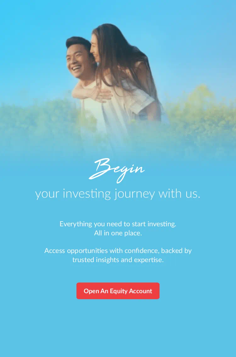 Open a trading account with us