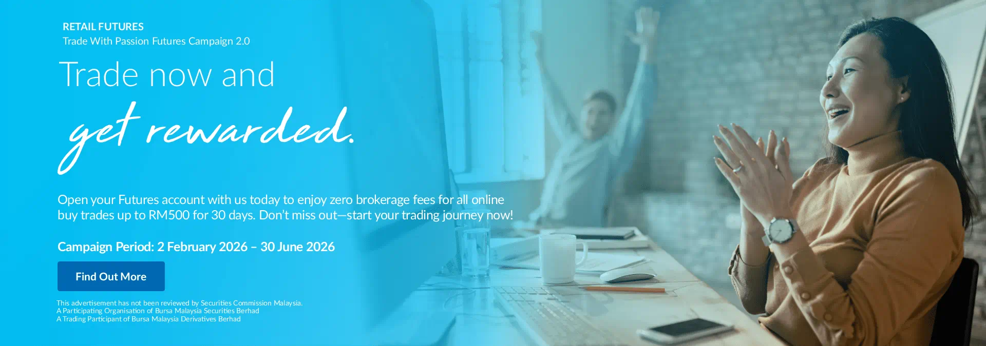 Trade with Passion 2.0 Futures campaign 2026