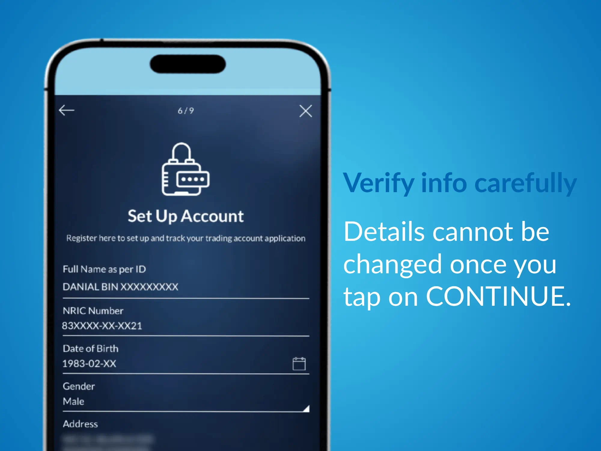 Step 4: Complete the Application Details