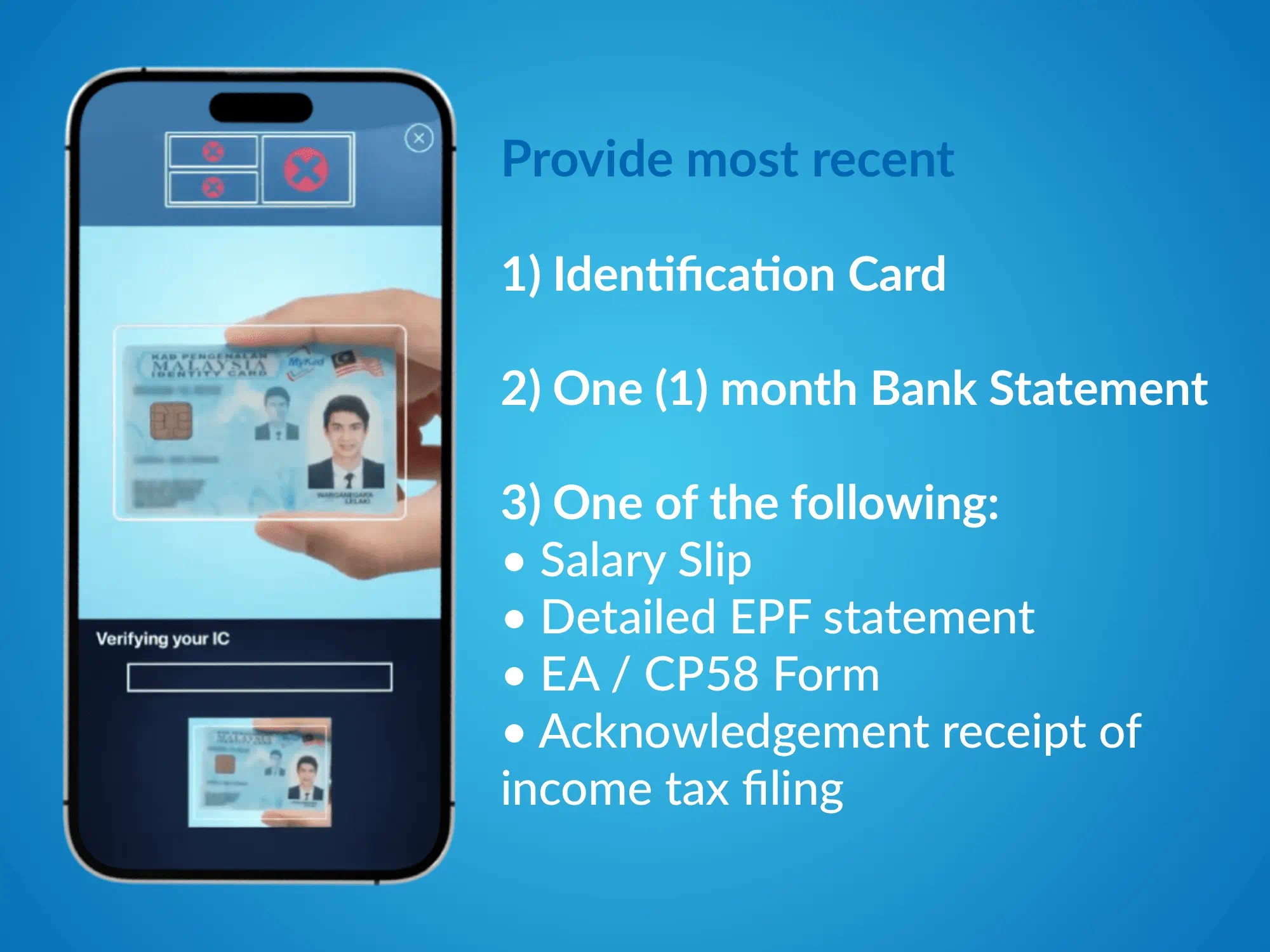Step 3: Prepare & Upload Required Documents