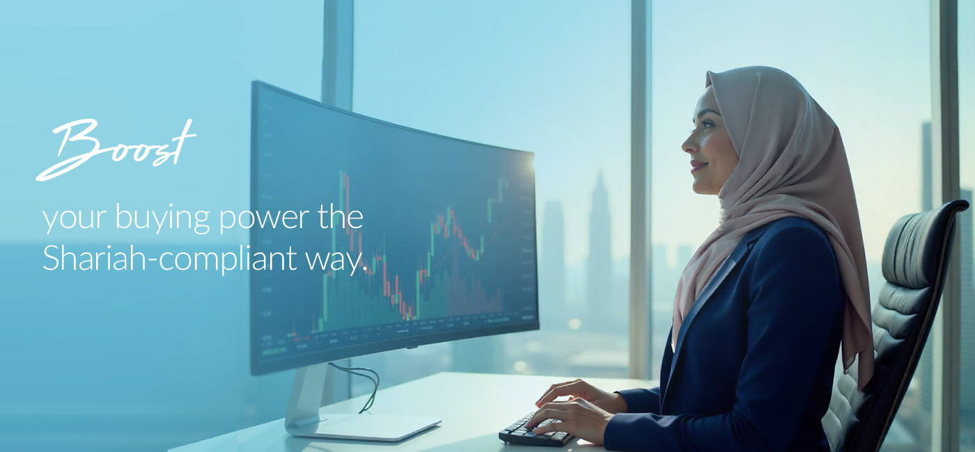 Boost your buying power the Shariah-compliant way.